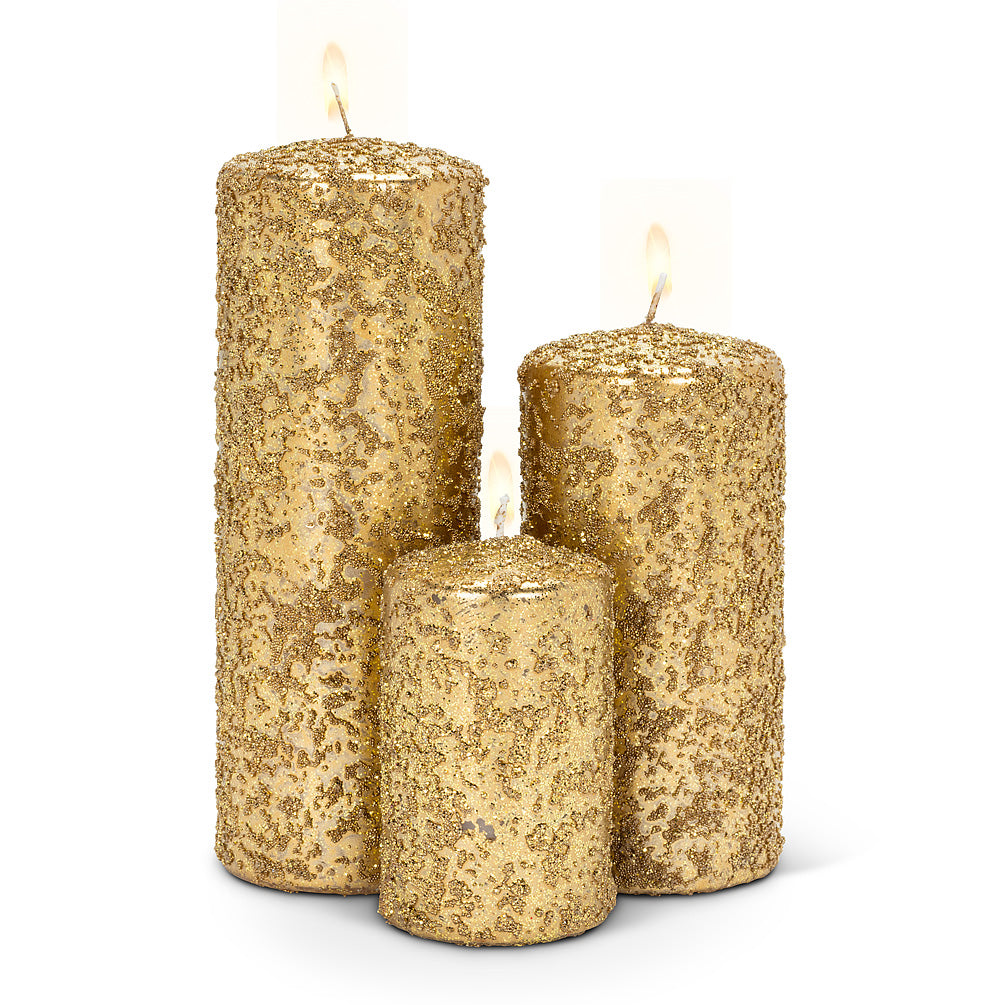 GOLD ICY CANDLE