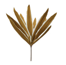 Load image into Gallery viewer, MUSTARD COLOR FAUX LEAF STEM
