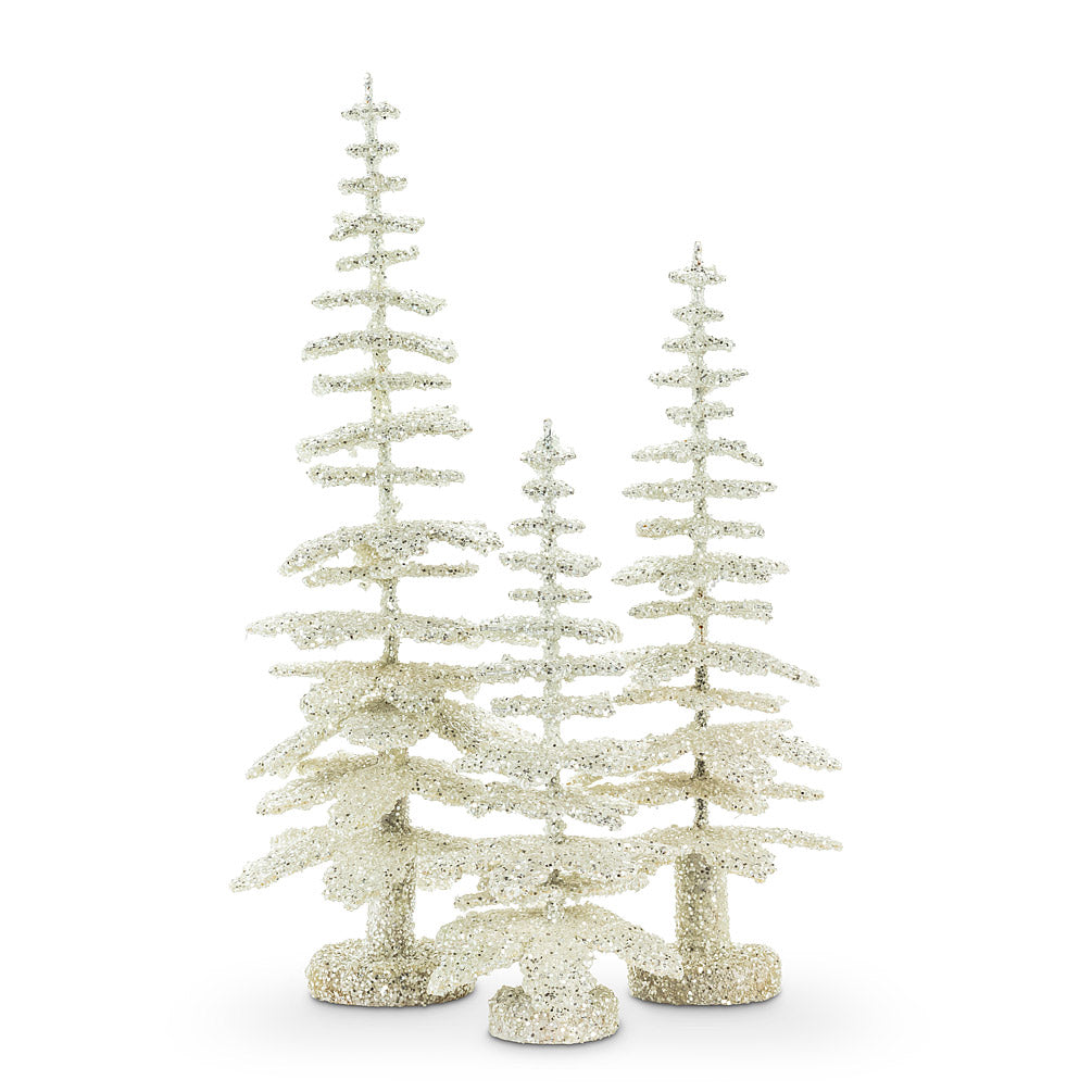 SNOWLADEN TREE - WHITE