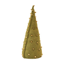 Load image into Gallery viewer, FELT CONE TREE WITH JINGLE BELLS
